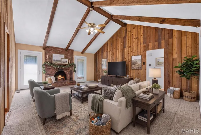Digitally staged — 1632 Lochcrest Drive, Chesterfield, MO 63017