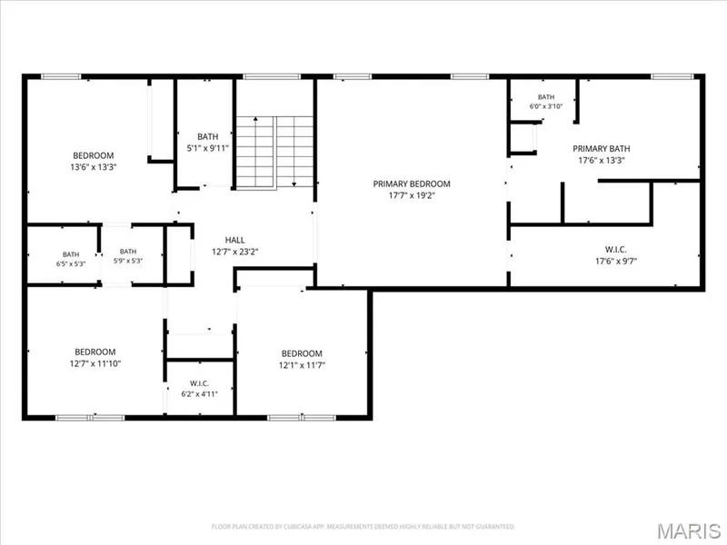 The second floor bedroom layout. — 31 Pinewood Court, Dardenne Prairie, MO 63368