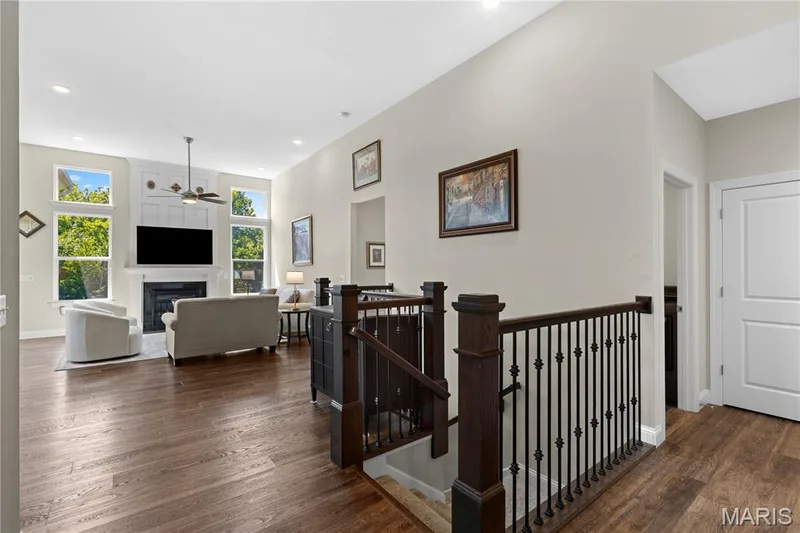 Looking for open-concept design? You'll love the 12-foot ceilings in the living area! — 1316 Silver Fern Drive, Lake St. Louis, MO 63367