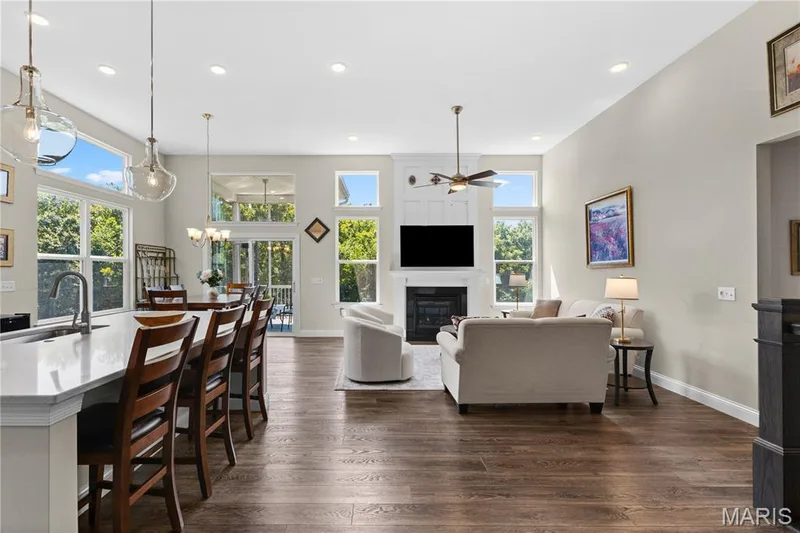 A space made for gathering! — 1316 Silver Fern Drive, Lake St. Louis, MO 63367