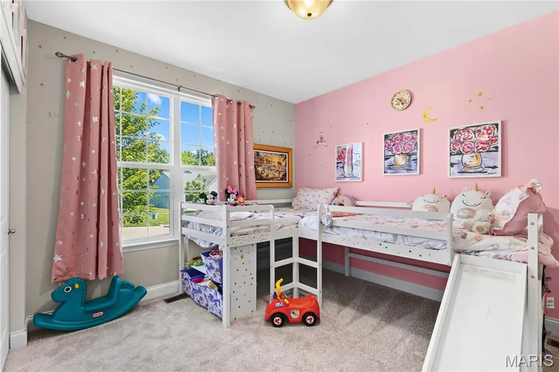 Split bedroom layout provides this generously sized 2nd bedroom. — 1316 Silver Fern Drive, Lake St. Louis, MO 63367