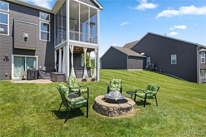 Enjoy your morning coffee on the patio. — 1316 Silver Fern Drive, Lake St. Louis, MO 63367