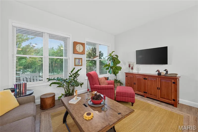 LOTS of space for all of your furniture! Attached TV Mount is ready! — 6170 Suntan Drive, St Charles, MO 63301