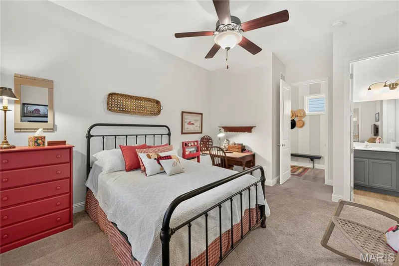 Private Entrance at the rear of the Home away from the Main Living Areas! & Direct Access to the Owners Bath Suite! — 6170 Suntan Drive, St Charles, MO 63301