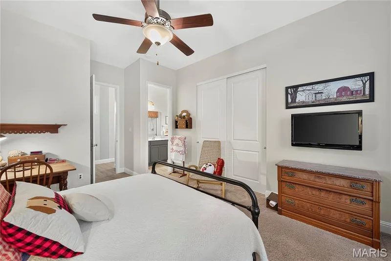 Owners Suite Features a Full-Size Closet & Attached TV Mount! — 6170 Suntan Drive, St Charles, MO 63301