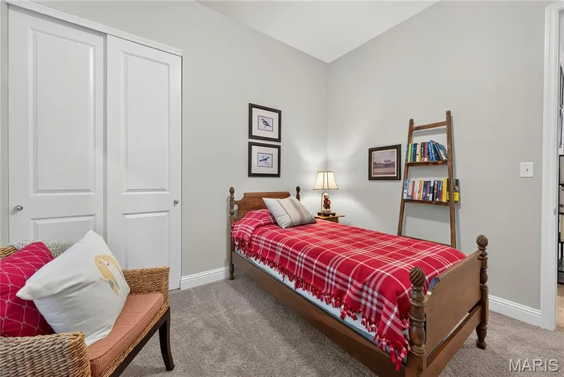 Bedroom #2 is 12x11 & has lots of space to arrange the furniture anyway you like! — 6170 Suntan Drive, St Charles, MO 63301