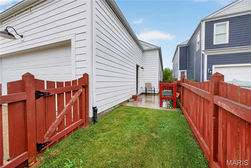 Just the PERFECT amount of Fenced Yard with Gate and Patio is ready to enjoy & perfect for any size Pet! — 6170 Suntan Drive, St Charles, MO 63301