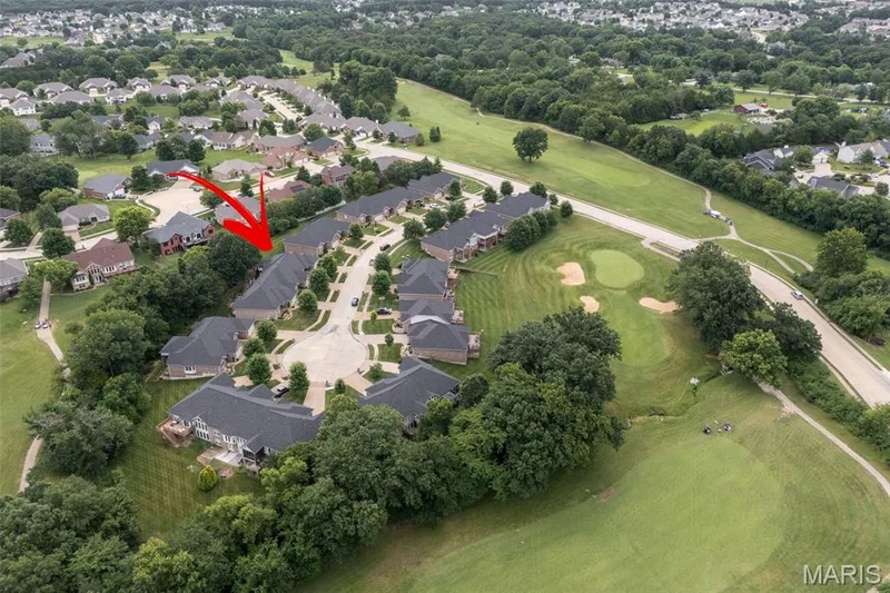 One way in and one way out of the Bear Creek Hollow subdivision. — 3416 Sun Bear Court #830C, Wentzville, MO 63385