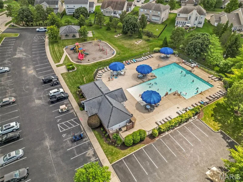 All the amenities of the subdivision to enjoy — 202 Wyndtrace Court, Lake St. Louis, MO 63367