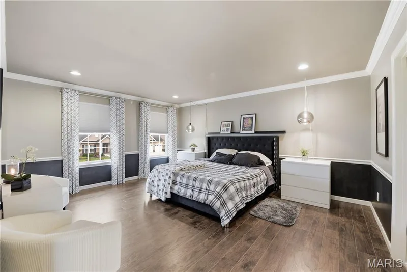 Primary bedroom designed for comfort — 539 Sunshine Brook Drive, Wentzville, MO 63385