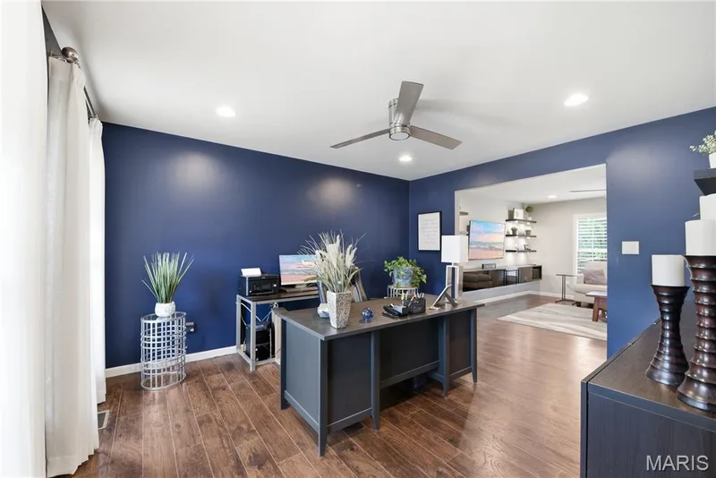 Living Room/Office perfect for work or play — 539 Sunshine Brook Drive, Wentzville, MO 63385