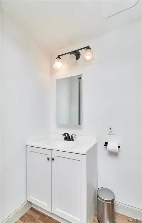 1/2 Bath in Bedroom 2 — 18505 Wild Horse Creek Road, Wildwood, MO 63005