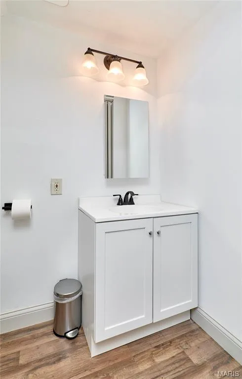 1/2 Bathroom in Bedroom 3 — 18505 Wild Horse Creek Road, Wildwood, MO 63005