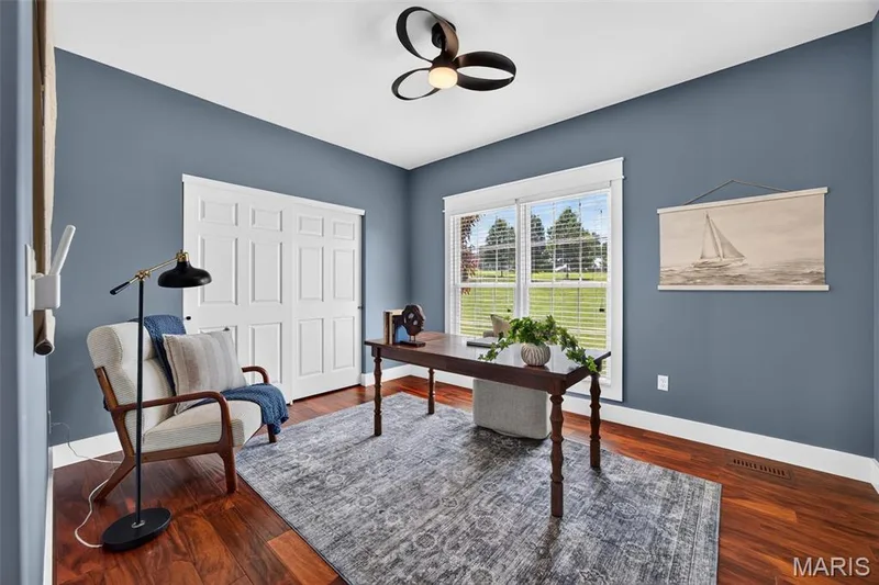 BedRm 2 on Main Level (currently used as an office) — 512 Meadowfield Lane, Wentzville, MO 63385