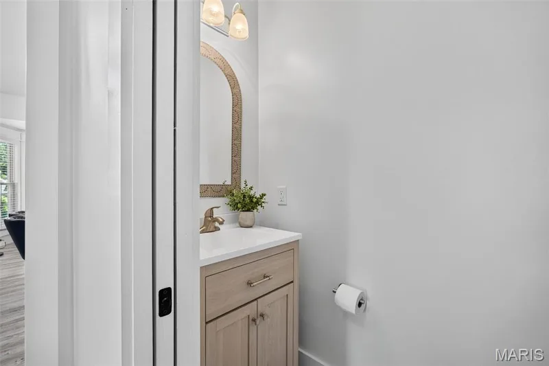 Convenient Half Bath off of LaundryRoom — 512 Meadowfield Lane, Wentzville, MO 63385