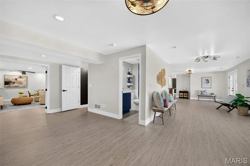 Just the Beginning of the Spacious, Light Filled Walk-out Lower Level! — 512 Meadowfield Lane, Wentzville, MO 63385