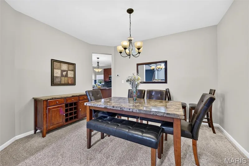 Separate dining room — 743 Springfield Drive, Wentzville, MO 63385