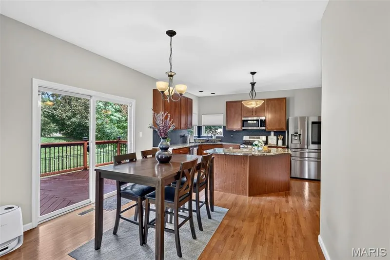 Breakfast room — 743 Springfield Drive, Wentzville, MO 63385