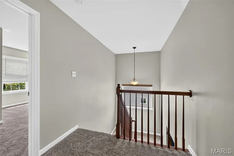 Hallway to stairs — 743 Springfield Drive, Wentzville, MO 63385