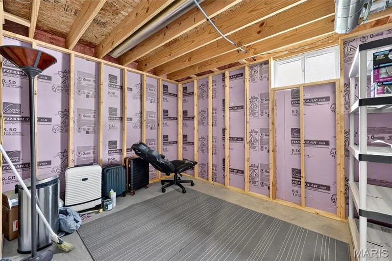 Storage area in basement near stairs — 743 Springfield Drive, Wentzville, MO 63385