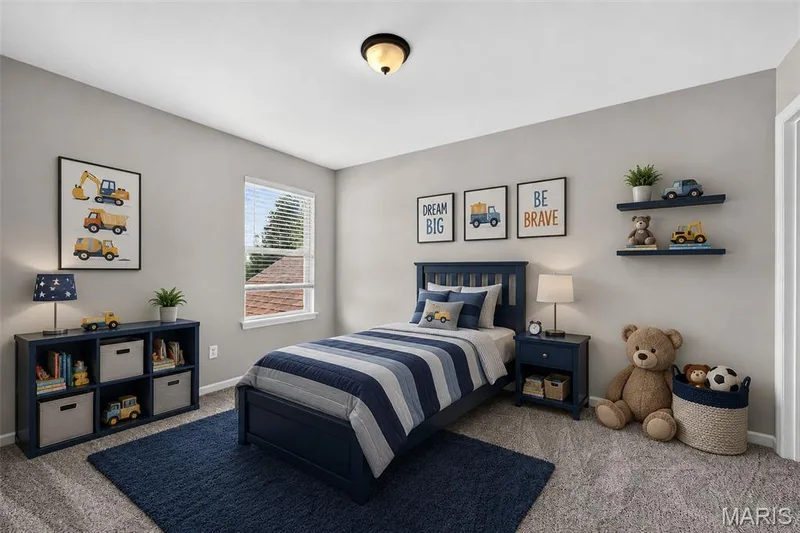 3rd bedroom virtually staged — 743 Springfield Drive, Wentzville, MO 63385