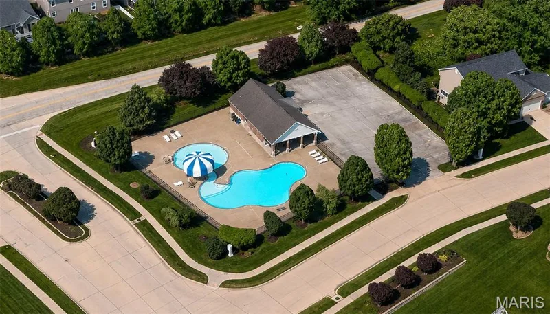 Subdivision pool — 743 Springfield Drive, Wentzville, MO 63385