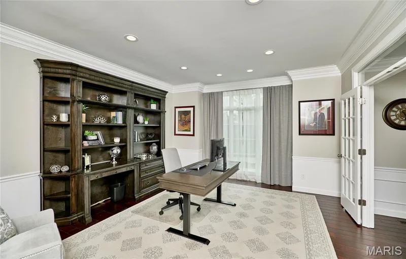 Love the Bookcase! — 2323 Wellington Estates Drive, Chesterfield, MO 63017