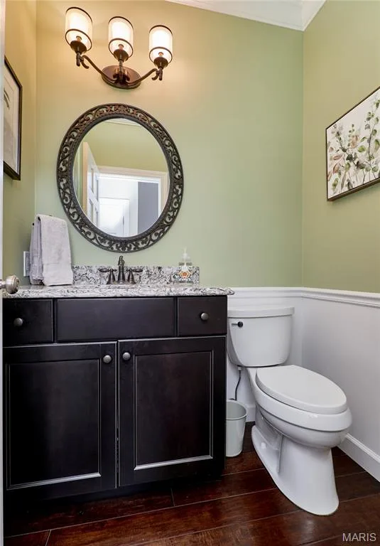 Powder Room first floor — 2323 Wellington Estates Drive, Chesterfield, MO 63017