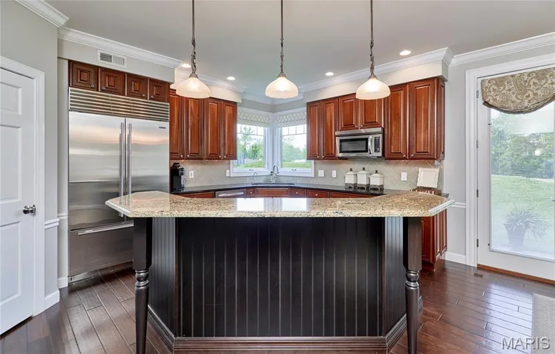 Built-in Sub-Zero Refrigerator — 2323 Wellington Estates Drive, Chesterfield, MO 63017