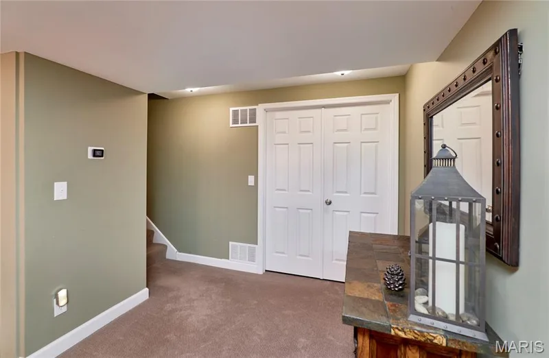 Landing to the custom lower level — 2323 Wellington Estates Drive, Chesterfield, MO 63017