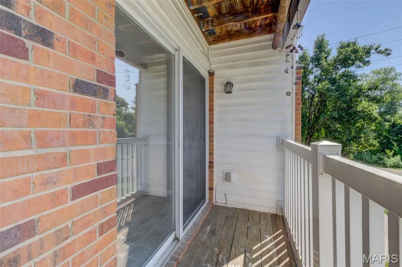 Private outdoor balcony — 480 Benton Drive #F, St Peters, MO 63376