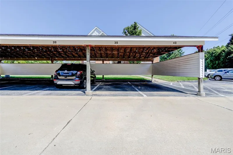 Unit #F gets spot #39 - the second space from the right. — 480 Benton Drive #F, St Peters, MO 63376