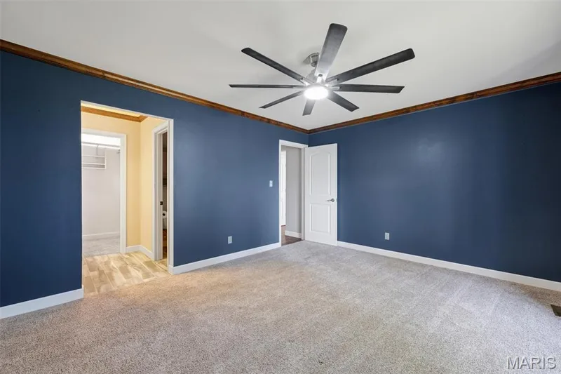 Main Floor Primary Bedroom — 1637 Rosewall Drive #B, St Charles, MO 63303