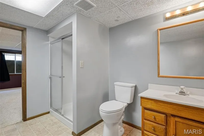 Lower Level, Bathroom 3 of 3 — 1637 Rosewall Drive #B, St Charles, MO 63303