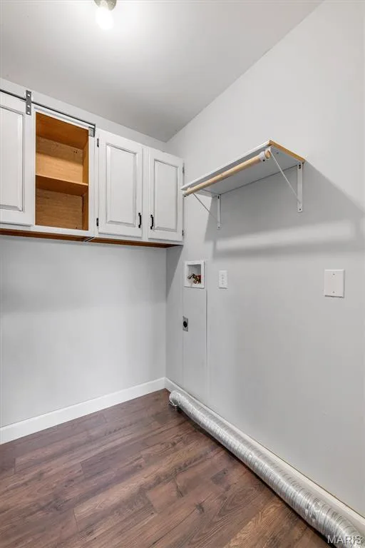 Main floor laundry off kitchen — 1637 Rosewall Drive #B, St Charles, MO 63303