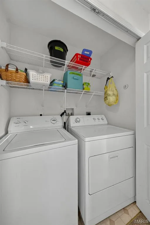 A dedicated laundry space on the main floor of your new home. — 618 Homerun Drive, O'Fallon, MO 63366