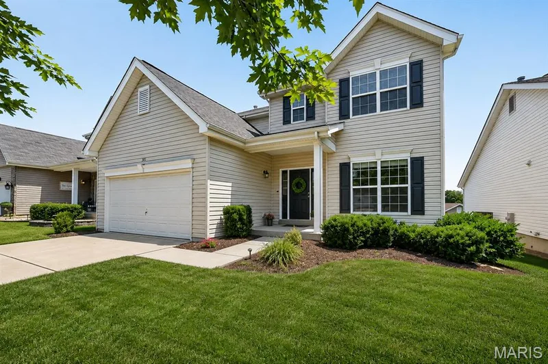 302 Pecan Bluffs Drive, Wentzville, MO 63385 — listing photo 1 of 63