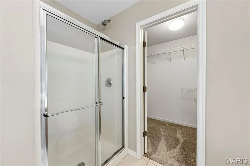 Shower in Primary Bath — 167 Rightfield Drive, O'Fallon, MO 63366