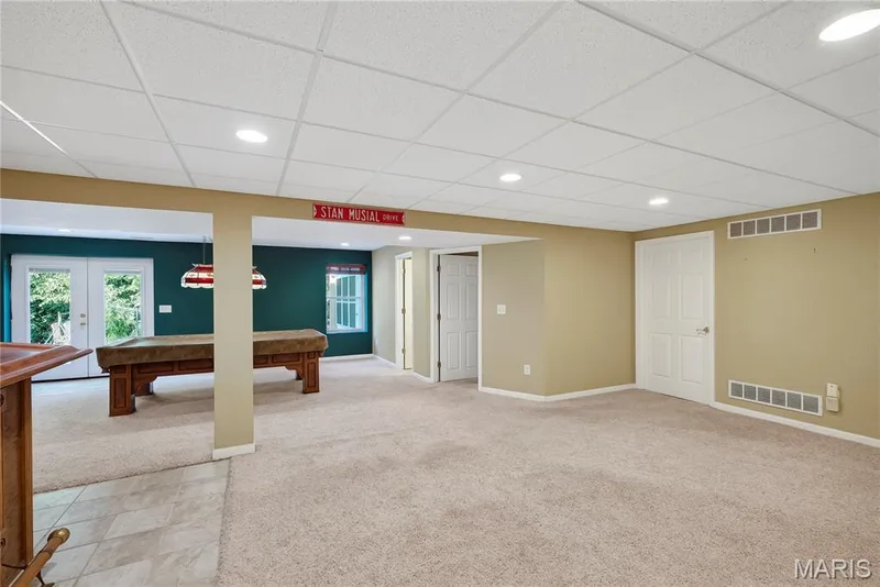 Family Room/ Rec Room in Finished Lower Level — 167 Rightfield Drive, O'Fallon, MO 63366
