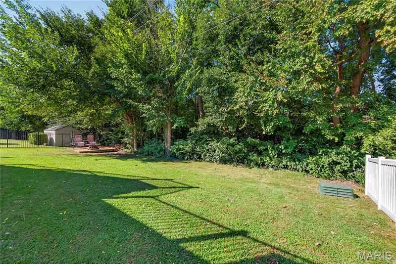Tree Lined Backyard — 167 Rightfield Drive, O'Fallon, MO 63366