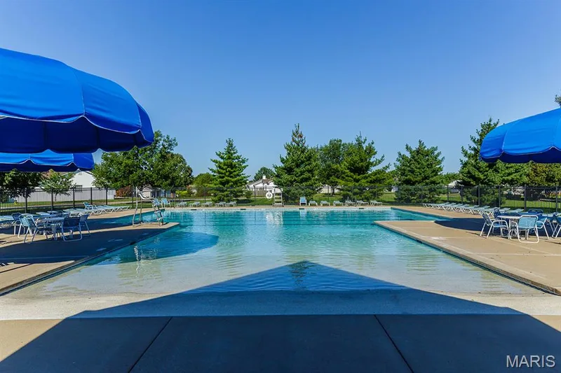 Neighborhood Pool with Zero Entry — 167 Rightfield Drive, O'Fallon, MO 63366