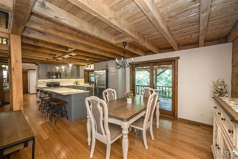 Breakfast convenient to the kitchen and entrance from the back deck. — 8 Whippoorwill Court, Defiance, MO 63341