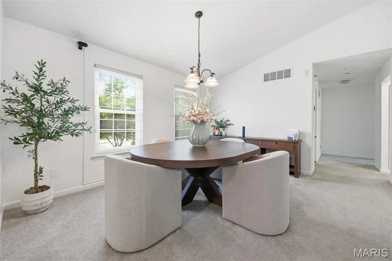 Separate dining room for gatherings with friends and family — 214 Charging Bear Drive, Wentzville, MO 63385