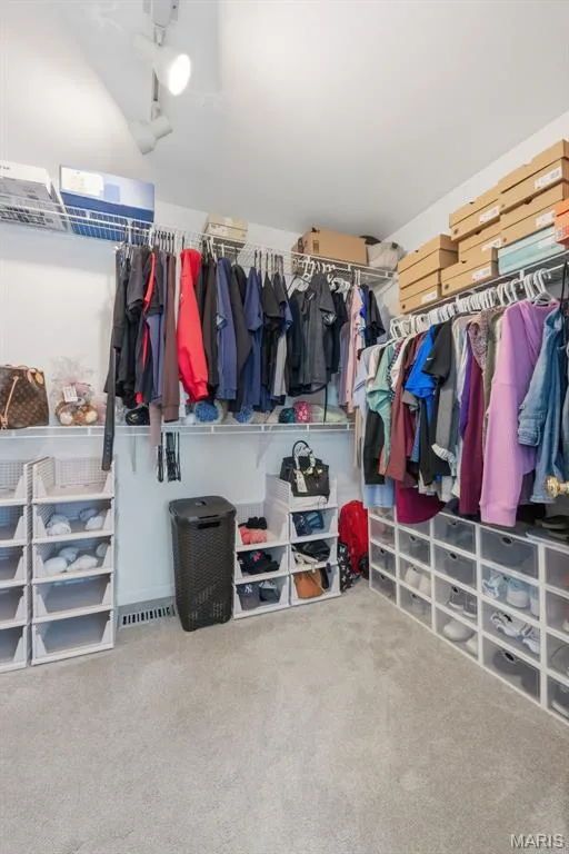 12 x 8 walk-in closet in primary — 214 Charging Bear Drive, Wentzville, MO 63385