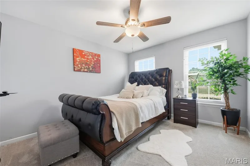 Bedroom #2 at the front of the house — 214 Charging Bear Drive, Wentzville, MO 63385
