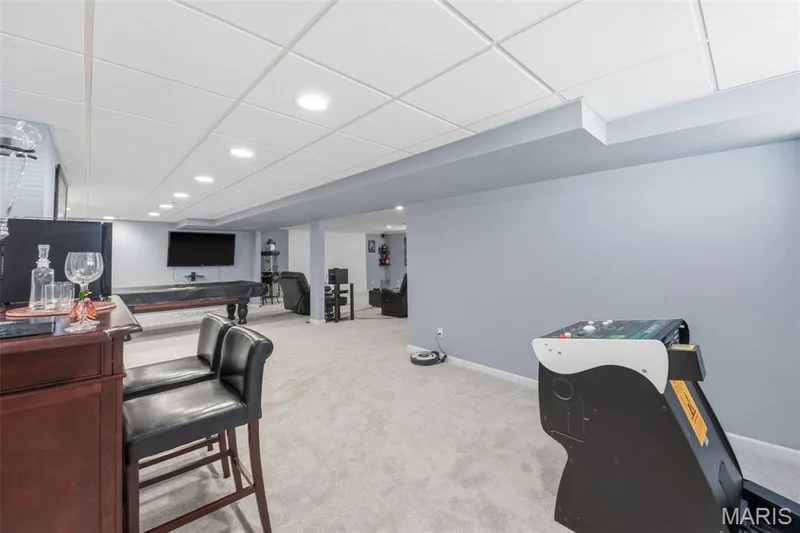 And even more finished lower level space — 214 Charging Bear Drive, Wentzville, MO 63385