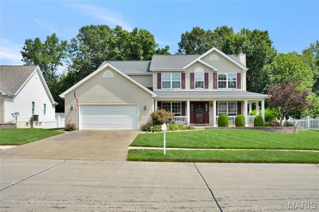 278 Huntsdale Drive, Wentzville, MO 63385 — listing photo 1 of 46