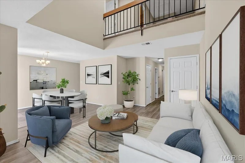 Open floor plan — 352 Windsor Place #B, St Peters, MO 63376