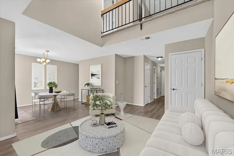 Open floor plan — 352 Windsor Place #B, St Peters, MO 63376
