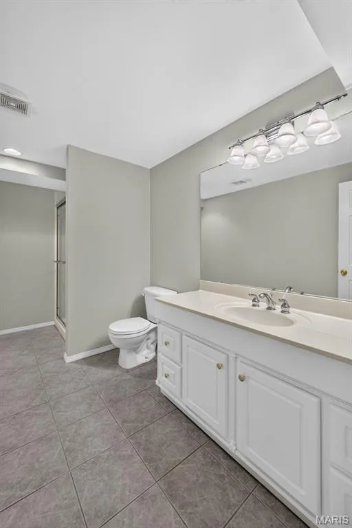 Basement bathroom — 1563 Englebrook Drive, Wildwood, MO 63011